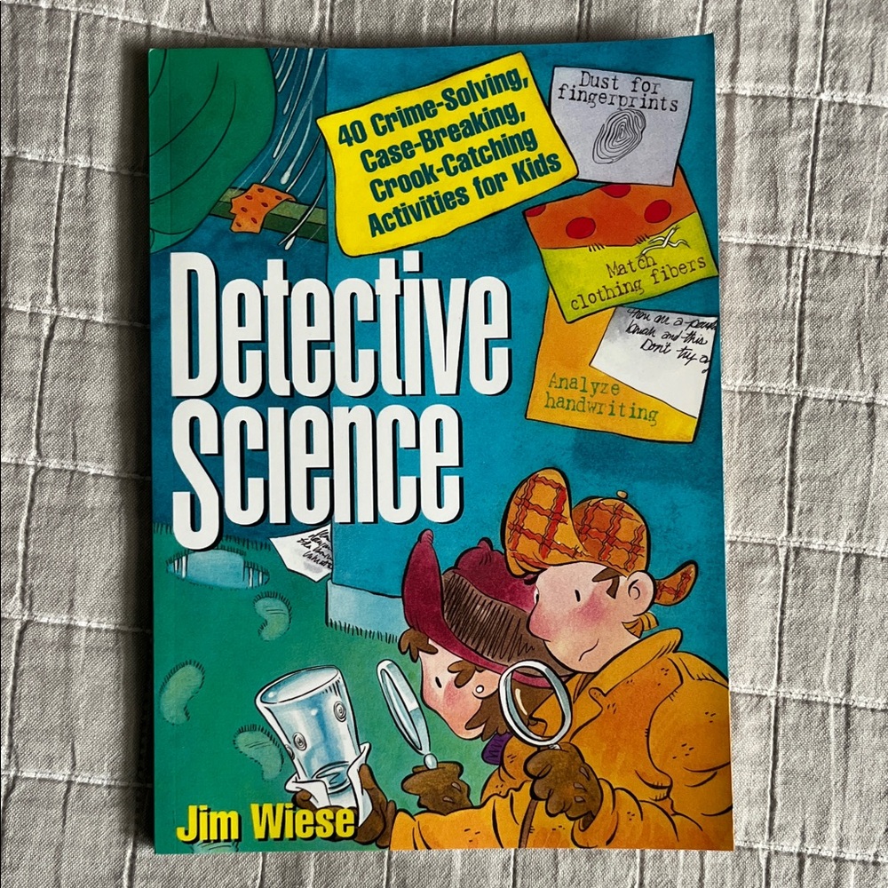 NEW Detective Science Activity Book for Kids